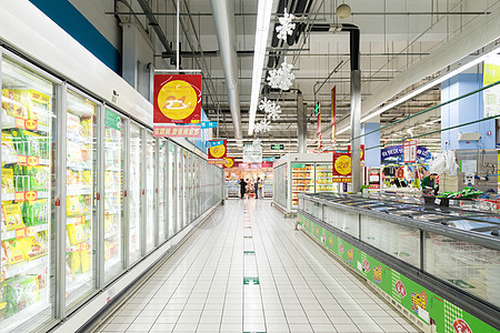 商场超市购物场景背景背景图片
