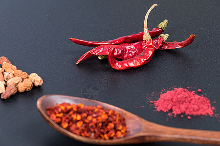 红色辣椒调味元素组合图片