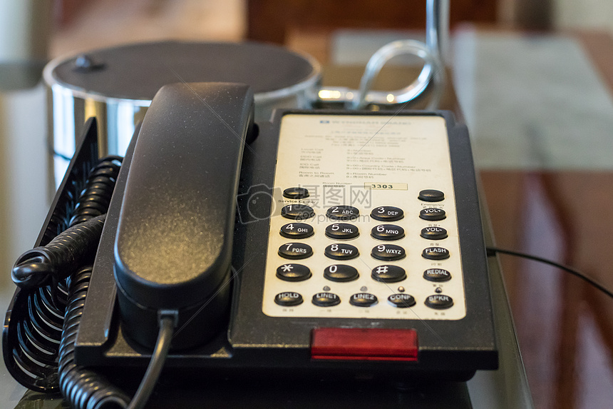 酒店电话座机图片