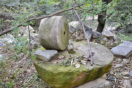 沂蒙山小桥流水人家背景图片