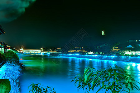 美丽的都江堰风景图片