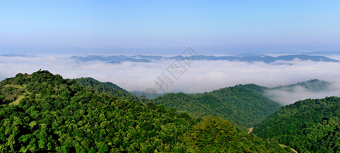 终南山、高寒川风光背景