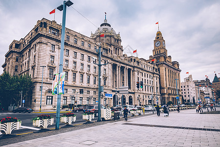 上海滩素材上海滩外景背景