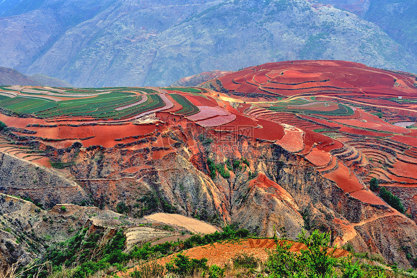 东川红土地图片