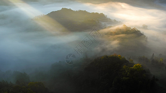 红叶一片贵州省盘县保基风光背景