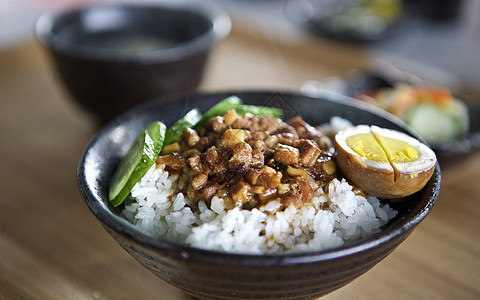 台湾肉燥饭台湾美食高清图片