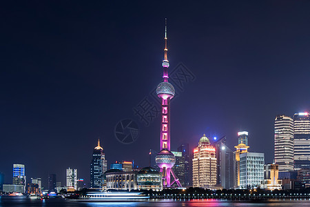 夜上海 东方明珠图片