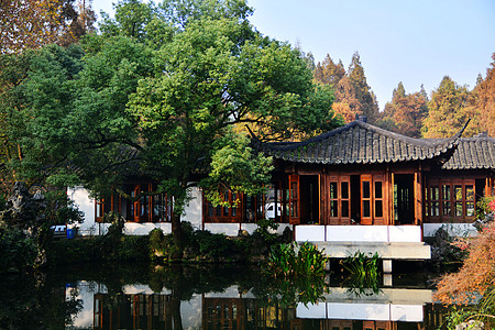 杭州园林南方古建筑高清图片