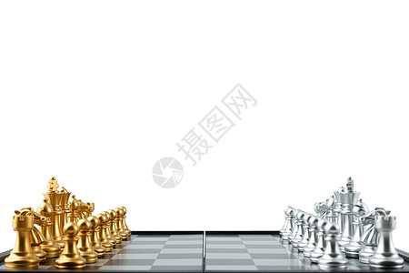 银色金属质感金属质感金银色国际象棋背景