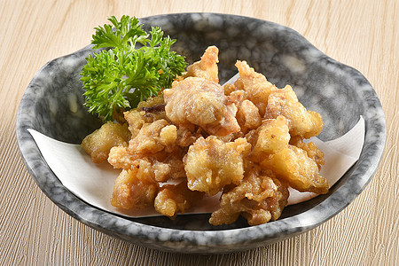 手绘饺子日式料理背景