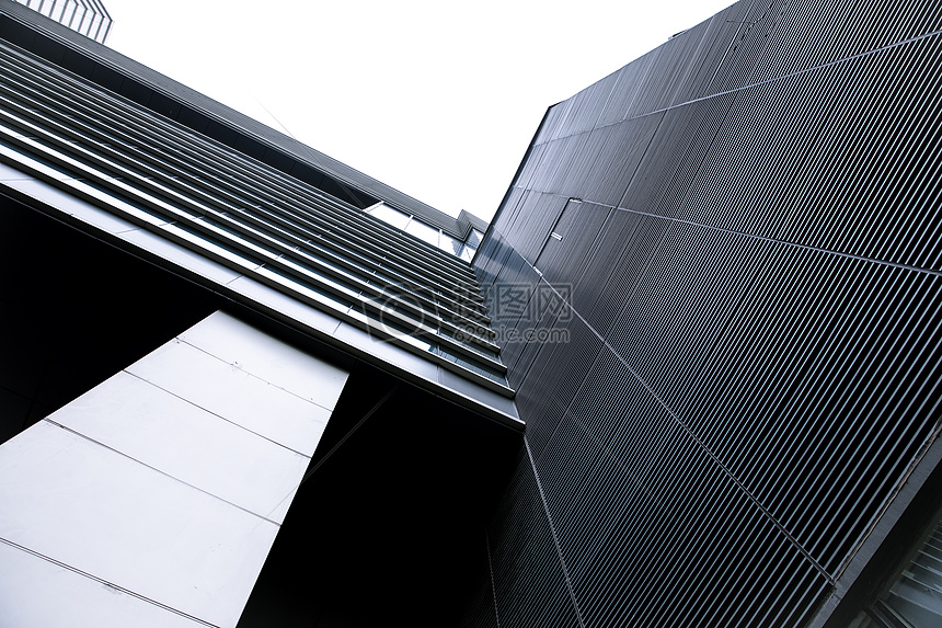 时尚大气商志建筑外立面摄影图片素材免费下载