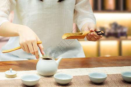 武夷茶文化茶艺绿茶叶高清图片