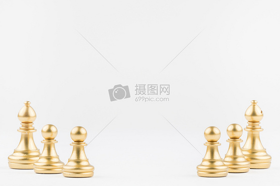 国际象棋团队概念图片