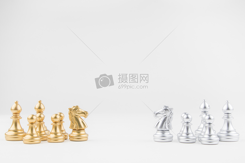 国际象棋团队概念图片