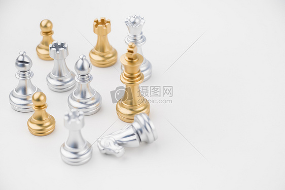 国际象棋团队概念图片