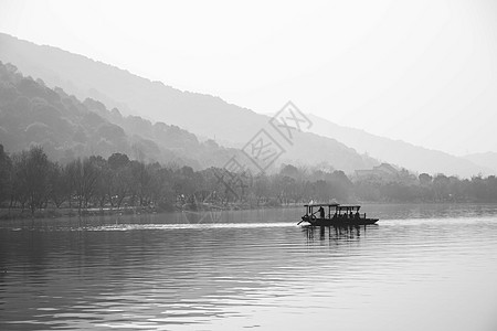 国风照片素材湘湖风光背景