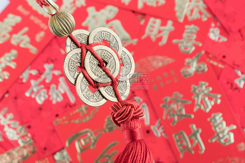 中国年春节背景元素图片