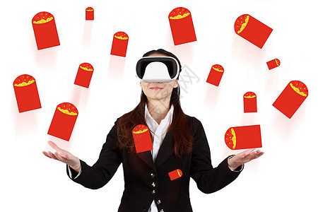用VR体验抢红包图片