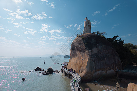 郑成功纪念馆厦门旅游鼓浪屿背景