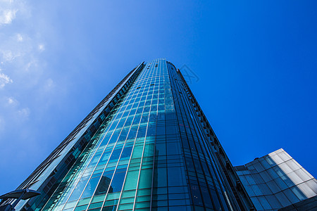 几何建筑素材上海大气设计大楼商场背景