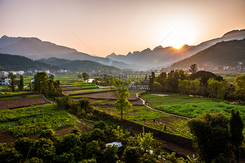 贵州遵义习水县城和周边环境的一些风景摄影图