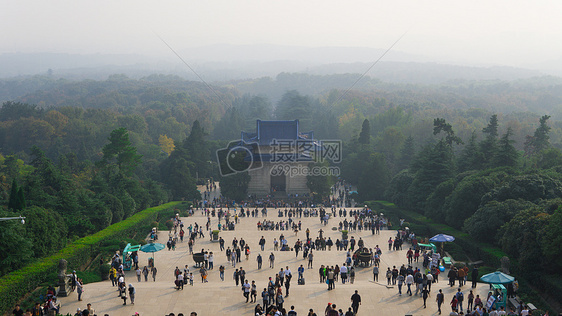 南京栖霞山中山陵图片