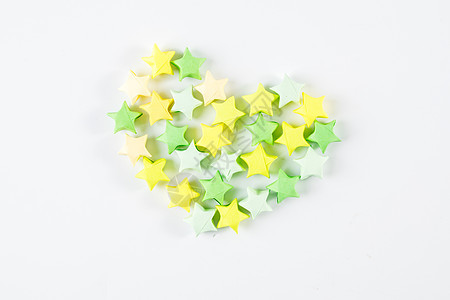 折纸五角星背景图片