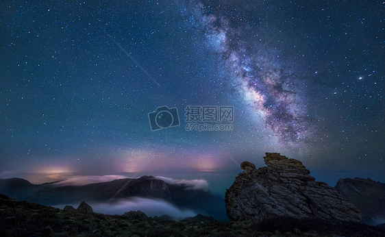 星空云海图片