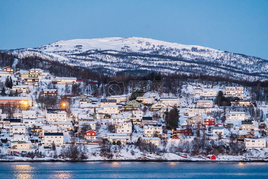 挪威特隆赫姆城市景观摄影图片免费下载_自然