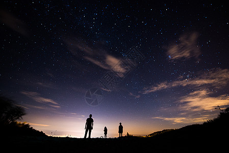 星空流星背景高清图片