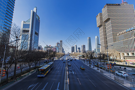 概念餐厅好天气的城市背景