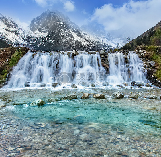 川西的山水景观图片