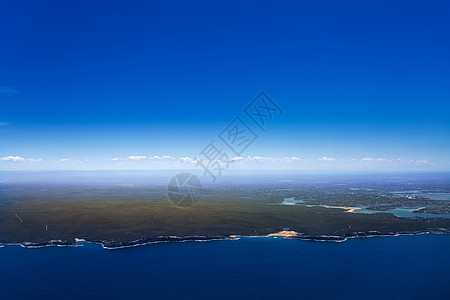 天空大地俯瞰澳大利亚背景