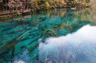 九寨沟风景区图片