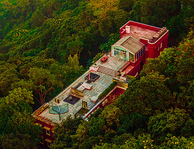 太平山城市小屋高清图片