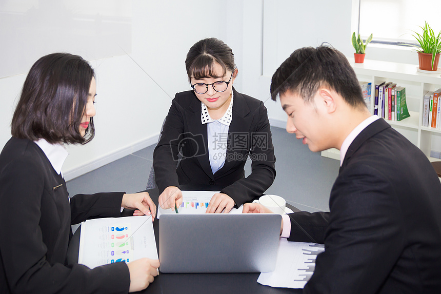 面试谈判交流摄影图片免费下载_人物图库大全