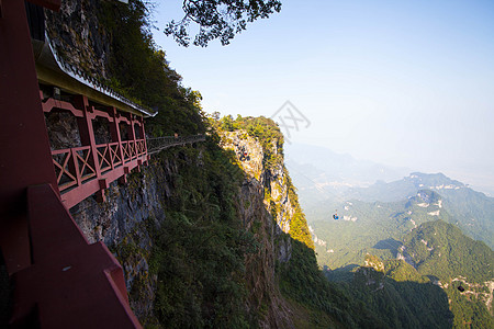 张家界天门山高清图片