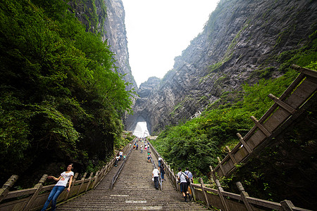 张家界天门山高清图片