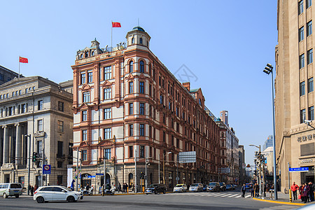 和平饭店背景