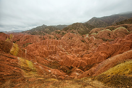 丹霞地貌特殊地貌高清图片