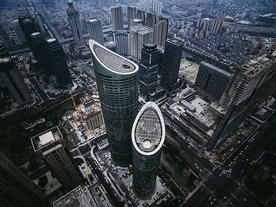 香港街景繁华都市高楼背景