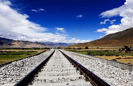 西藏铁路雪域高原背景