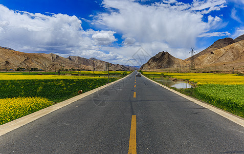 天路高清素材西藏天路背景