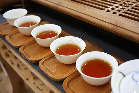 景德镇陶瓷品茶  品茗 茶杯背景