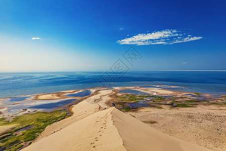 美丽的青海湖背景图片