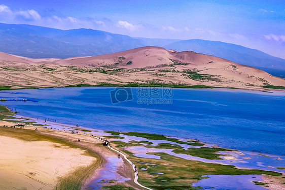 美丽的青海湖图片