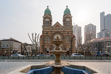 天津天主教堂图片