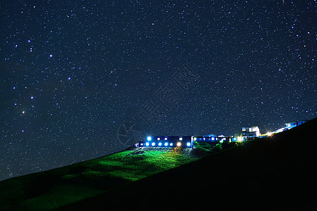 武功山星空背景图片