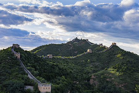 风云变化风云司马台长城风光摄影背景