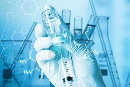 吸管科学实验 分子研究设计图片